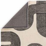 Asiatic Teppich Matrix 87 Arches Black 3