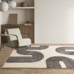 Asiatic Teppich Matrix 87 Arches Black interior square