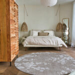 Louis De Poortere Sakura 9373 Morning Mist round interior 2025