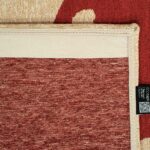 Louis De Poortere teppich Craft Ribbon 9847 Imperial Red back