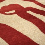 Louis De Poortere teppich Craft Ribbon 9847 Imperial Red zoom
