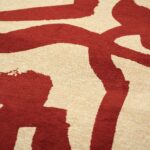 Louis De Poortere teppich Craft Ribbon 9847 Imperial Red zoom 5