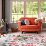 Laura Ashley Wendling Floral Poppy Red 083100 interior A