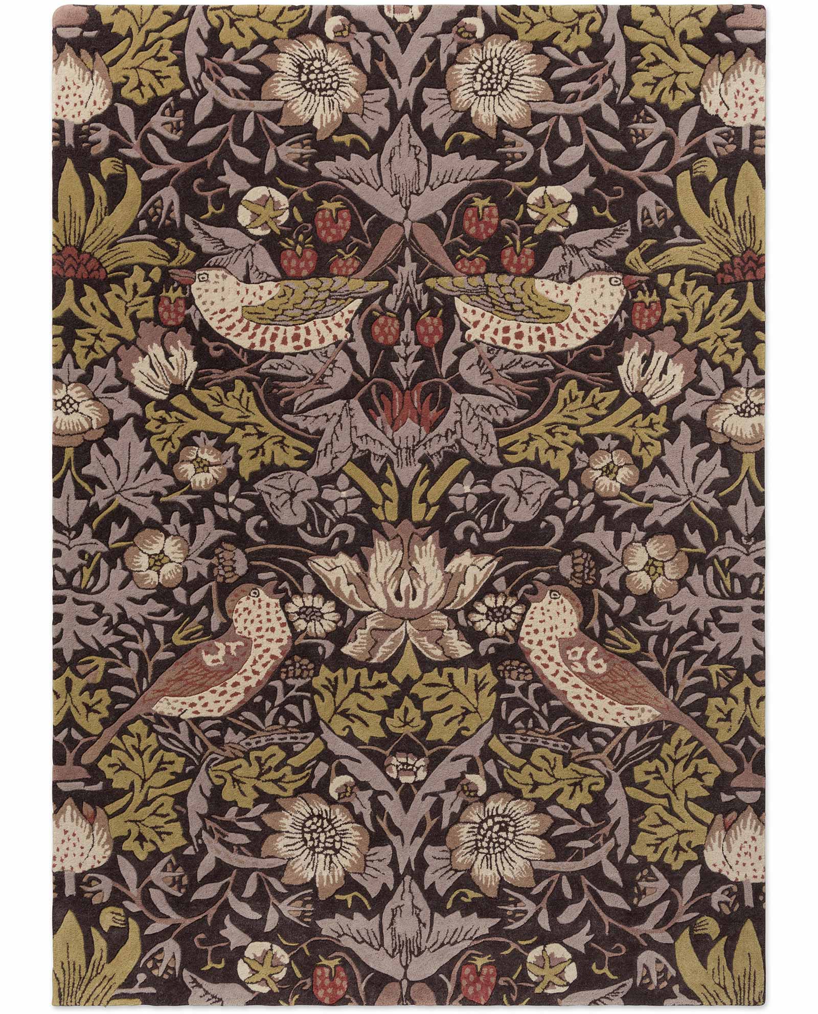 Morris Co Strawberry Thief Grape 027705 A