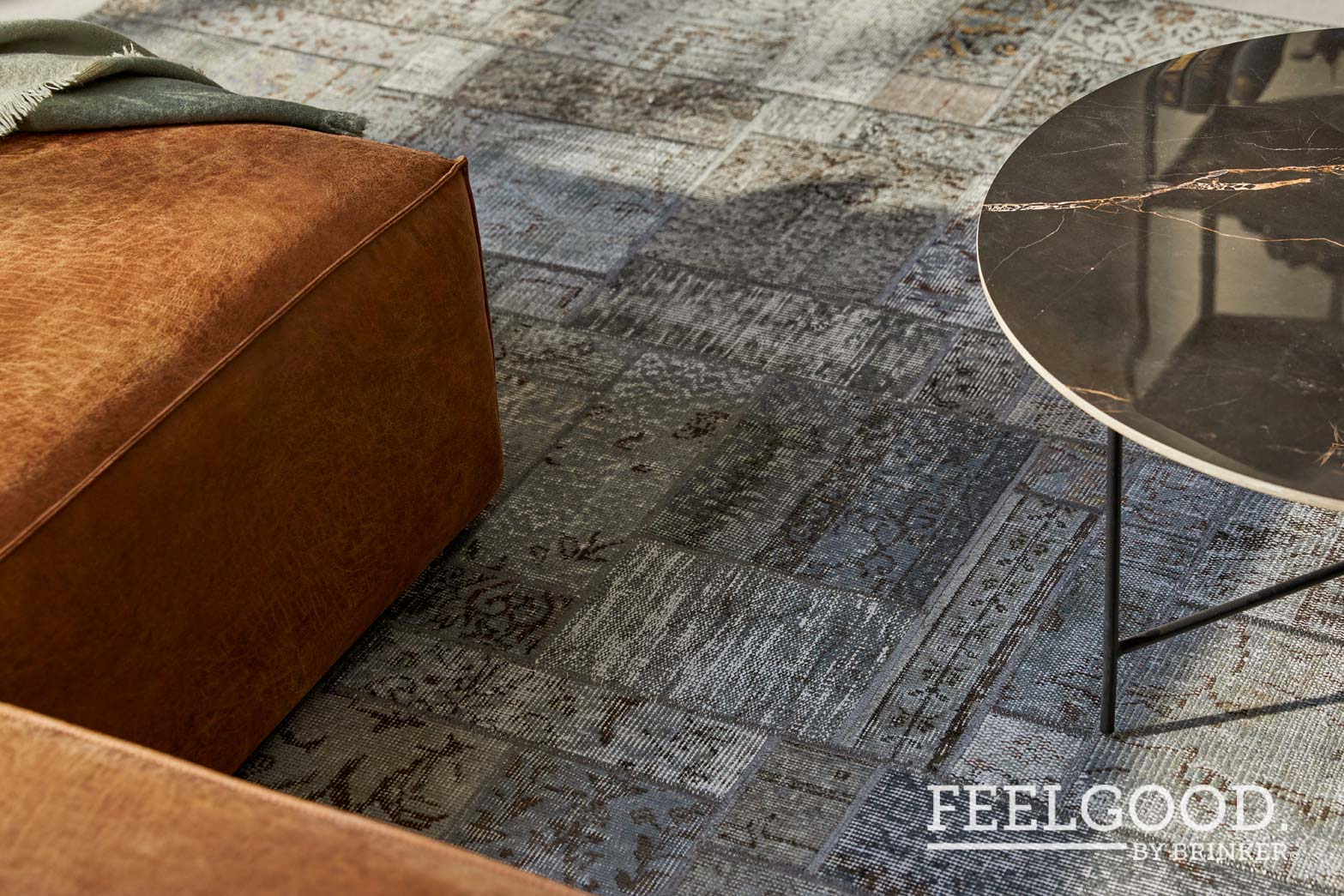 Brinker Carpets Teppich New Vintage grey interior 4