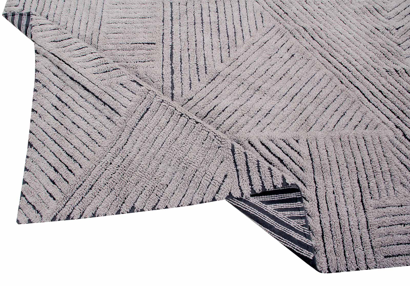 Lorena Canals Woolable Teppich Black Chia WO CHIA L 2