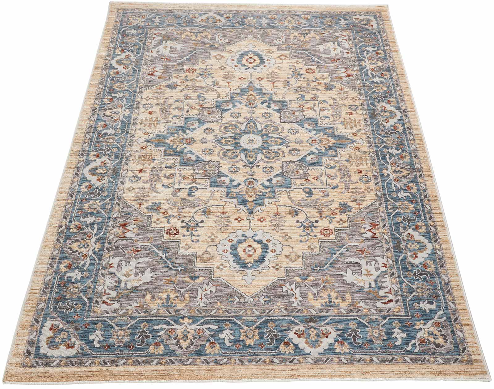 Concept Looms Teppich Legacy LEG07 BLUCRM 230x160 3