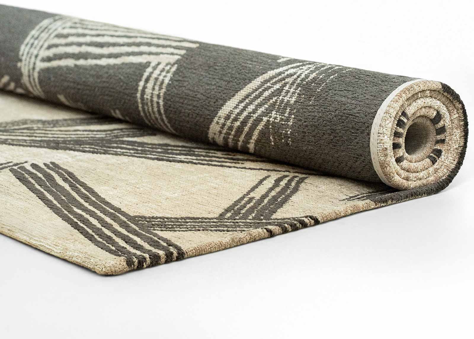 Louis De Poortere teppich Meditation 2067 Kanji Slate roll